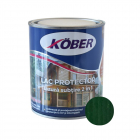 Lac protector 2 in 1 pentru lemn Kober interior exterior verde 0 75L