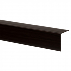 Profil colt L din PVC Set Prod 8695 wenge 25 x 25 mm 2 75 m