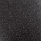 Gresie interior Organza 5P aspect dantelat negru 40 x 40 cm