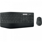 Kit Wireless MK850 Tastatura Bluetooth Mouse Optic Bluetooth Black