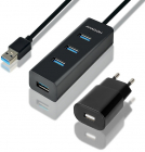 Hub USB AXAGON HUE S2BP USB 3 0