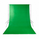 Fundal pentru studio foto Nedis 2 95 x 2 95 m verde