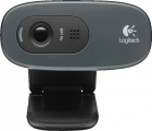 Camera Web Logitech C270 HD USB Black