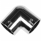 Conector metalic pentru bara dressing tip L H x l 4 5 x 4 5 cm