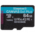 Card Canvas Go Plus microSDXC 64GB Clasa 10 U3 UHS I 170 Mbs