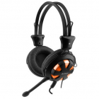 Casti Over Head HS 28 3 Orange Black