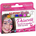 Creioane machiaj 6 culori cutie ALPINO Princess