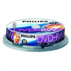 DVD RW 4 7GB 10 buc Spindle 4x PHILIPS
