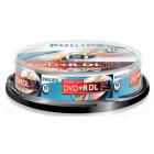 DVD R 8 5GB Double layer 10 buc Spindle 8x PHILIPS