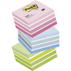 Cub notite autoadezive Post it Aquarelle 76 x 76 mm 450 file verde pas