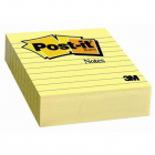 Notite autoadezive liniate Post it 100 x 100 mm 300 file galben Pret b