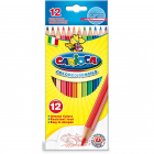 Creioane colorate hexagonale 12 culori cutie CARIOCA