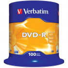 Verbatim DVD R 16X 100 PK SPINDLE 4 7GB