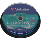 Verbatim DVD RW SPINDLE 10