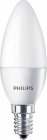 Bec LED Philips lumanare B35 E14 5 5W 40W lumina naturala 4000K 929001