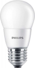 Bec LED Philips P48 E27 7W 60W lumina calda 2700K 929001325302