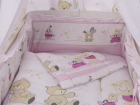 Lenjerie Teddy Play Pink M2 5 1 piese M2 120x60 cm