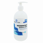 Dezinfectant pentru maini cu pompita Mega Life Care 500 ml bactericid 