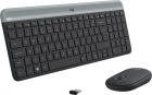 Kit periferice Logitech MK470 Slim Wireless Combo Graphite