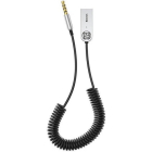 Cablu de date BA01 AUX USB la jack 3 5 mm Bluetooth 5 0 Negru