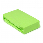 Husa saltea Jersey verde cu elastic bumbac 100 100 x 200 cm