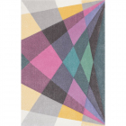 Covor modern Sintelon Pastel 30SKS polipropilena model geometric multi