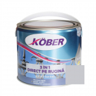 Vopsea alchidica email pentru metal Kober 3 in 1 interior exterior arg