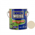 Vopsea superlucioasa Innenweiss 2 in 1 interior si exterior crem 2 4 L