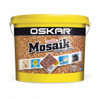 Tencuiala decorativa Oskar Mosaik 9704 interior exterior 25 kg