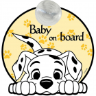 Semn de avertizare Baby on Board 101 Dalmatieni TataWay CZ10458