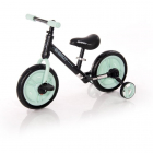 Bicicleta Energy 10050480003 cu pedale si roti ajutatoare Verde