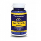 Calciu d3 vit k2 60cps HERBAGETICA