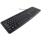 Tastatura ergonomica TK102 PS 2 107 taste Negru