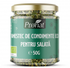 Amestec de condimente bio pentru salata 50g Pronat