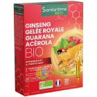 Ginseng cu Laptisor de Matca Guarana si Acerola Ecologic Bio 20fiole