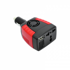 Invertor de tensiune DC 12V la AC 220V 150W adaptor soclu auto la socl