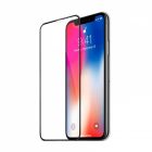 Folie protectie pentru iPhone X XS din sticla securizata 3D negru