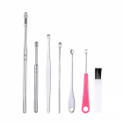 Set 7 instrumente igiena auriculara Focstar curatare ureche tip chiure