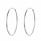 Cercei cu tortita Argint 925 Krassus Hoops I Did it Again model geomet