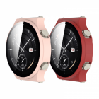 Set 2 huse 2 in 1 pentru smartwatch Huawei GT2 Pro protectie tip rama 