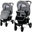 Carucior sport Daisy Basic cu husa de picioare Gri