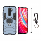 Set protectie 2 in 1 pentru Xiaomi Redmi Note 8 Pro cu husa hybrid ant