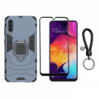 Set protectie 2 in 1 pentru Samsung Galaxy A50 A50s cu husa hybrid ant