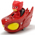 Masina Dickie Toys Eroi in Pijamale Owl Glider cu Figurina