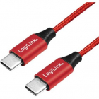 Cablu de date CU0156 USB C USB C 1m Red