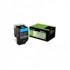 LEXMARK 80C2HCE CYAN TONER