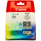 CANON PG40 CL41 INKJET PACK CARTRIDGES