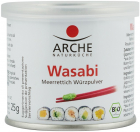 Wasabi bio pulbere din radacina de hrean 25g Arche