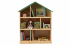 Casuta biblioteca din lemn BookHouse Forest Green 130 x 96 x 30 cm