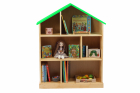 Casuta biblioteca din lemn BookHouse Light Green 130 cm x 96 cm x 30 c